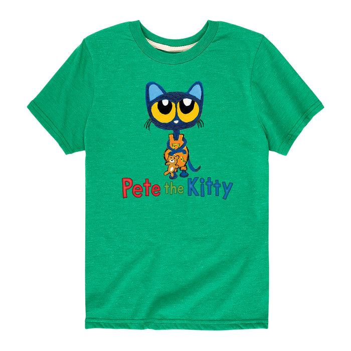 PTK Pete The Kitty Youth Short Sleeve Tee