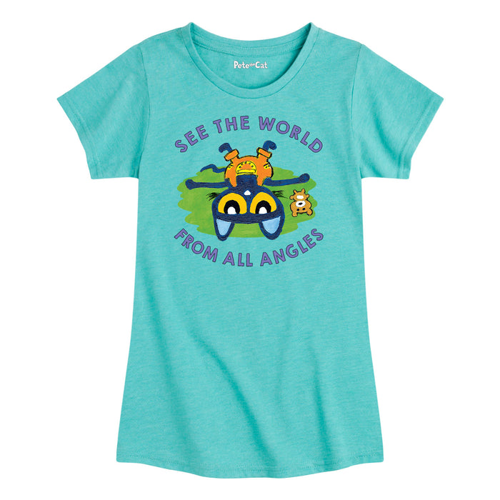 PTK See The World From All Angles Girls Short Sleeve Tee