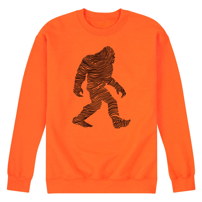 Sasquatch Line Texture - Adult Crew Fleece