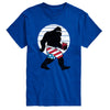 Patriotic Sasquatch Adult Short Sleeve Tee