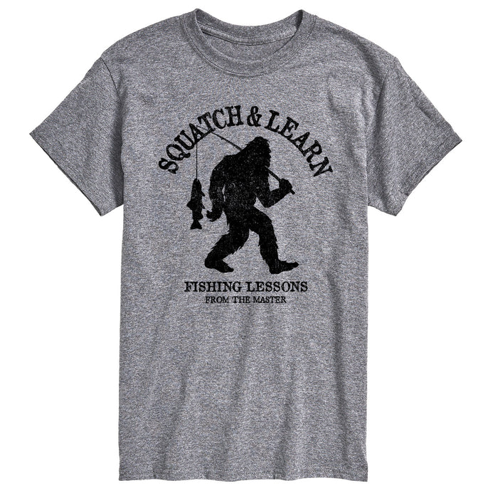 Squatch And Learn Mens Short Sleeve Tee