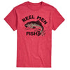 Reel Men Fish Mens Short Sleeve Tee