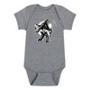 Sasquatch Fishing Infant One Piece