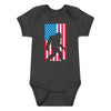 Sasquatch Flag Infant One Piece