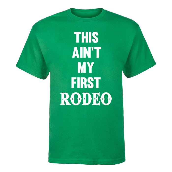 This Ain't My First Rodeo, Stacked Men's Short Sleeve T-Shirt
