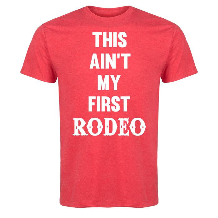 This Ain't My First Rodeo, Stacked Men's Short Sleeve T-Shirt