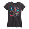 Science Equipment, Grid - Toddler Ladies Short Sleeve Classic Fit Tee